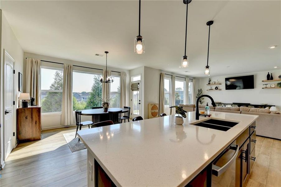 Furnished interior view inside a new home in Sweetbay Farm, Lawrenceville (Image 50).