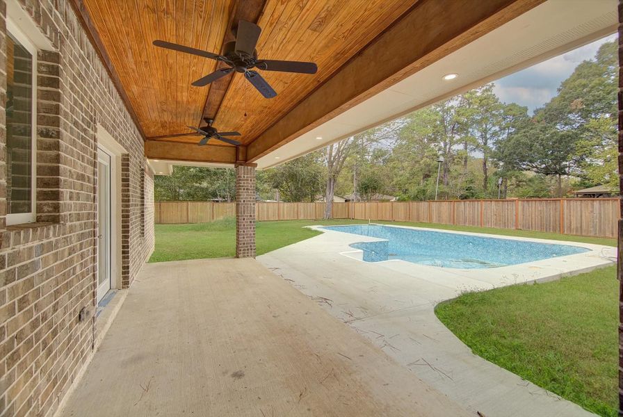 Exterior details and patio area of a home in , Dayton (Image 3). Exterior details and patio area of a home in , Dayton (Image 3).
