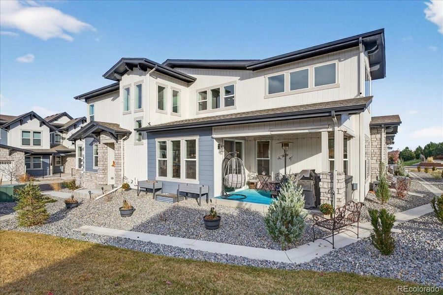 Exterior details and patio area of a home in , Golden (Image 22).