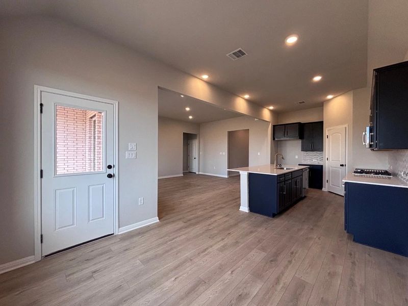 Furnished interior view inside a new home in The Colony, Bastrop (Image 8).
