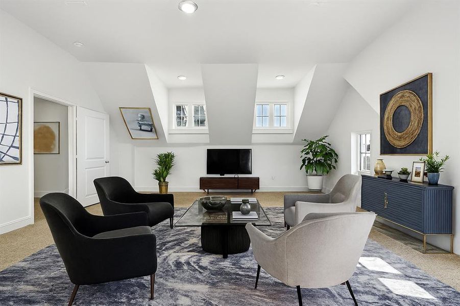 Virtually Staged Bonus Room