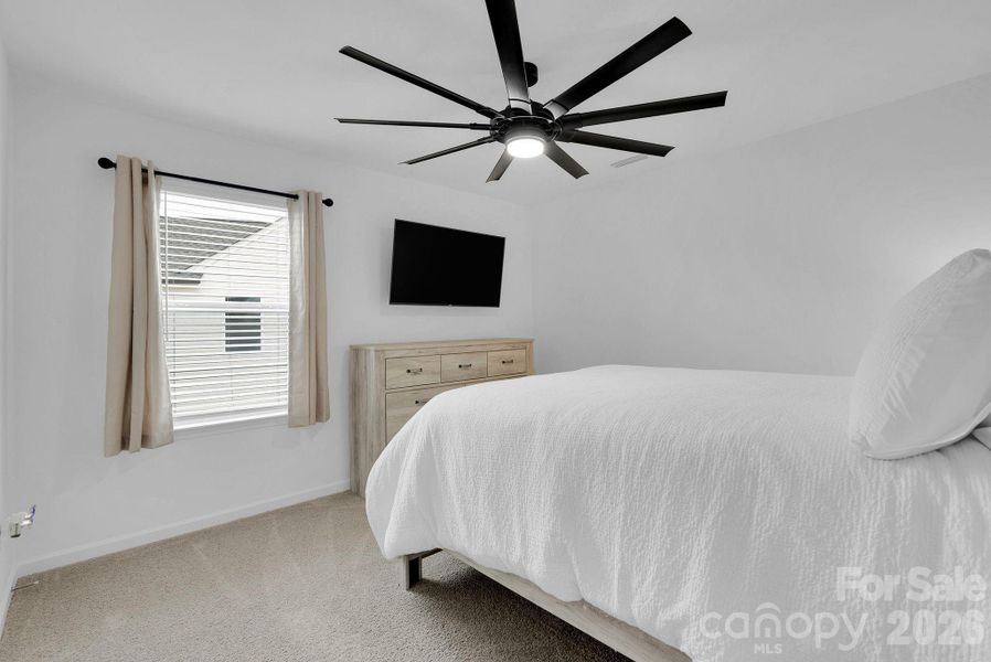 Furnished interior view inside a new home in , Wingate (Image 10).