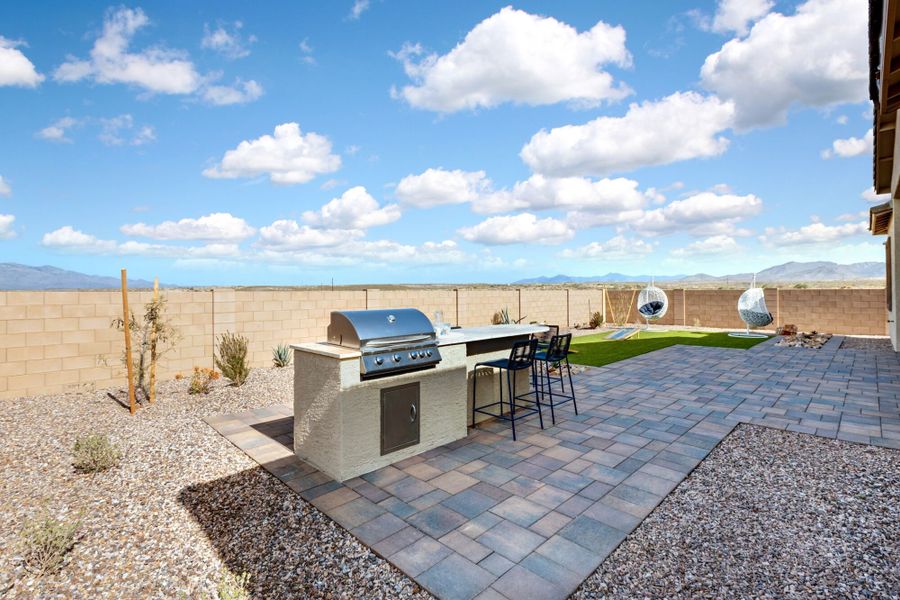 Marigold Model Backyard Marigold Model Backyard