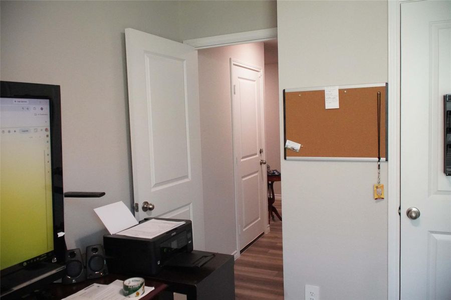 2nd Bedroom/office to hallway 2nd Bedroom/office to hallway