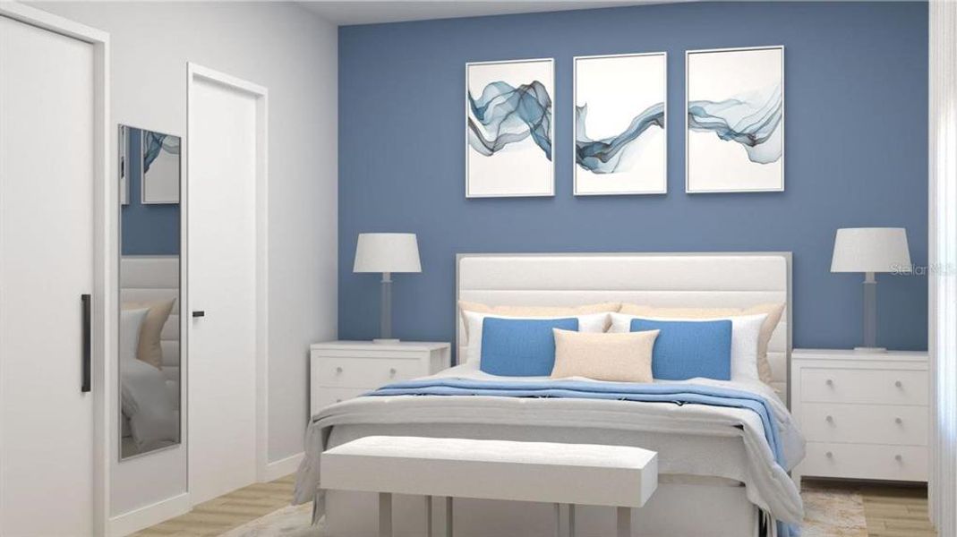 Furnished interior view inside a new home in , North Port (Image 9). Furnished interior view inside a new home in , North Port (Image 9).