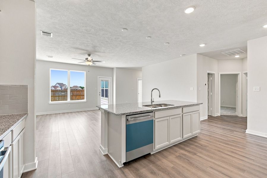 Furnished interior view inside a new home in Pleasant Hill, Bryan (Image 3).