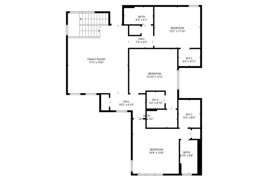 2D floor plan layout of this home in , Boca Raton, FL (Image 6). 2D floor plan layout of this home in , Boca Raton, FL (Image 6).