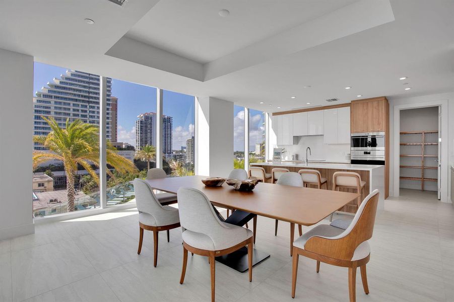 Dining and Kitchen Area