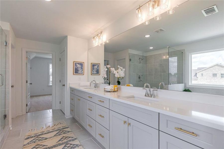 Furnished interior view inside a new home in , Watkinsville (Image 69).
