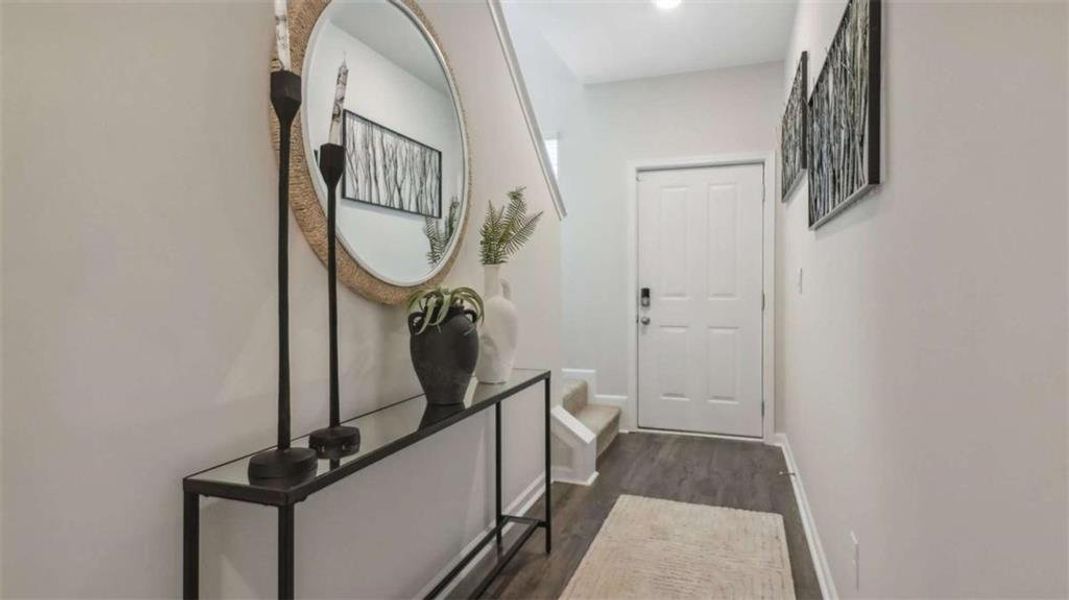 Furnished interior view inside a new home in Wellington Park, Lithonia (Image 5).
