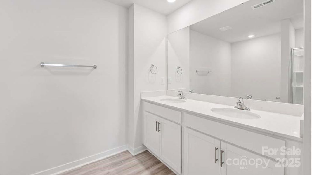 Furnished interior view inside a new home in Cardinal Creek, Charlotte (Image 7).