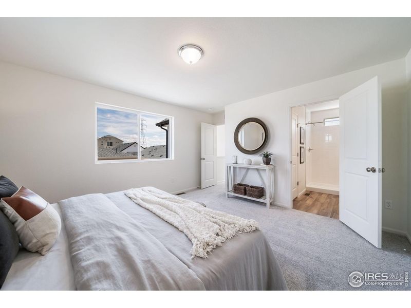 Furnished interior view inside a new home in , Johnstown (Image 7).