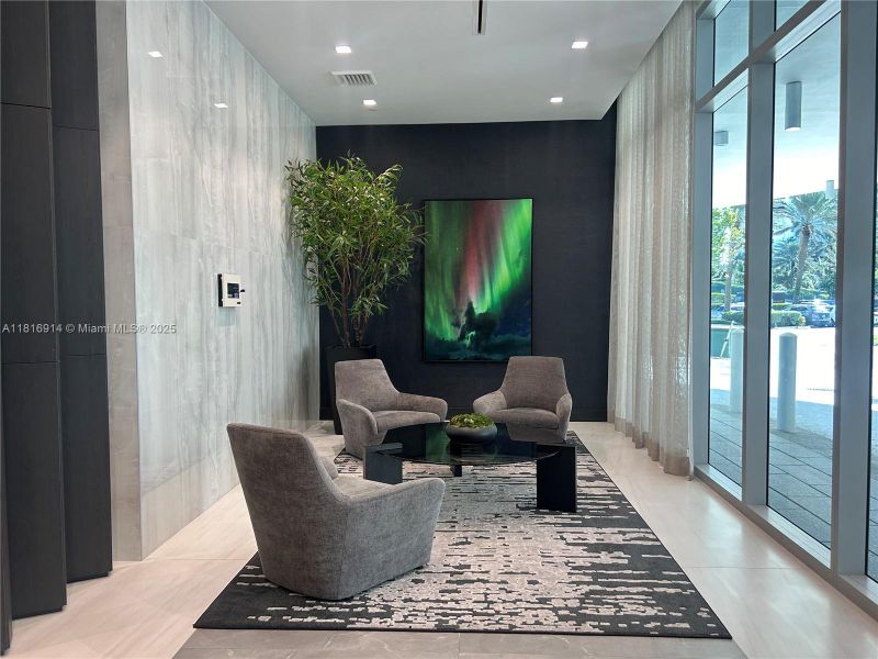 Furnished interior view inside a new home in , Sunny Isles Beach (Image 7).