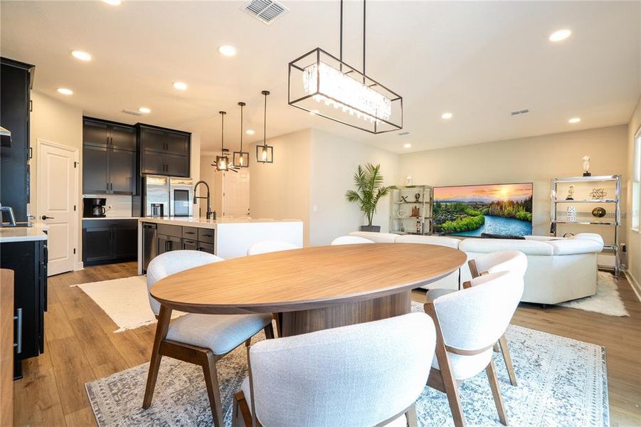 Furnished interior view inside a new home in Eden at Crossprairie, St. Cloud (Image 41).