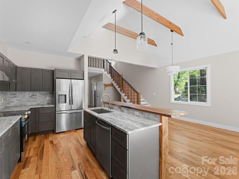 Furnished interior view inside a new home in , Brevard (Image 13).