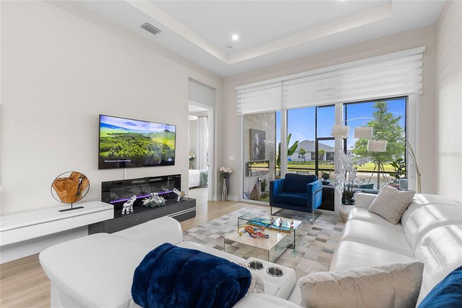 Furnished interior view inside a new home in The Reserve at Victoria, Deland (Image 5).