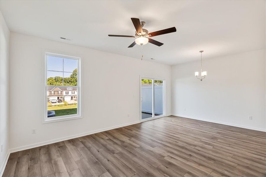 Spacious, unfurnished interior of a new home in Meece Townhomes, Easley (Image 11).