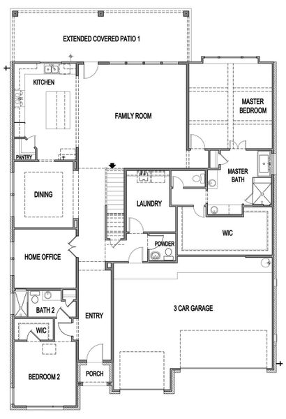 2D floor plan layout of this home in Blackhawk, Pflugerville, TX (Image 4). 2D floor plan layout of this home in Blackhawk, Pflugerville, TX (Image 4).