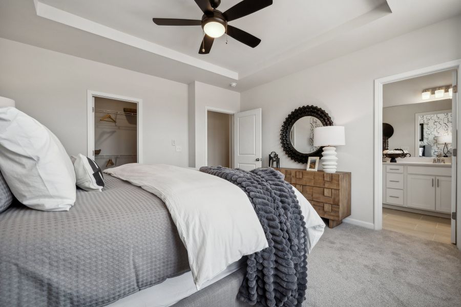 Furnished interior view inside a new home in Indian Trail Townhomes, Indian Trail (Image 14).