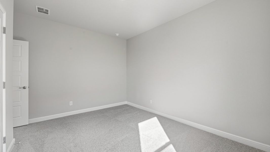 Representative unfurnished interior of a home built from the BASSWOOD by D.R. Horton in Treeline, Justin (Image 32).