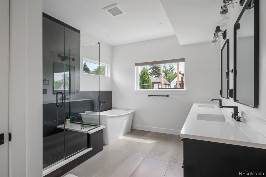 Furnished interior view inside a new home in , Denver (Image 7).