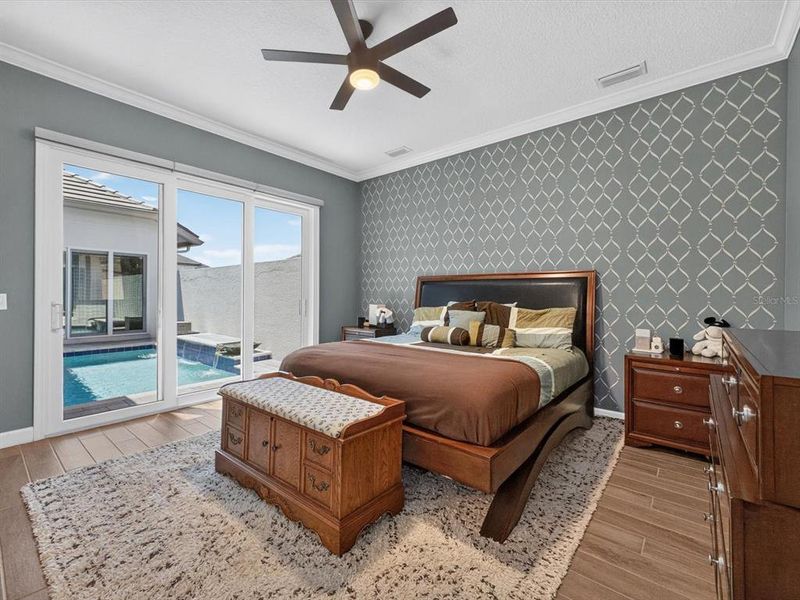Furnished interior view inside a new home in , Davenport (Image 30).