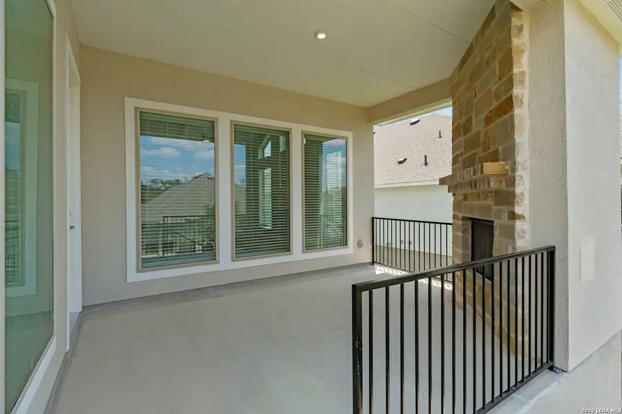 Exterior details and patio area of a home in , Boerne (Image 22).