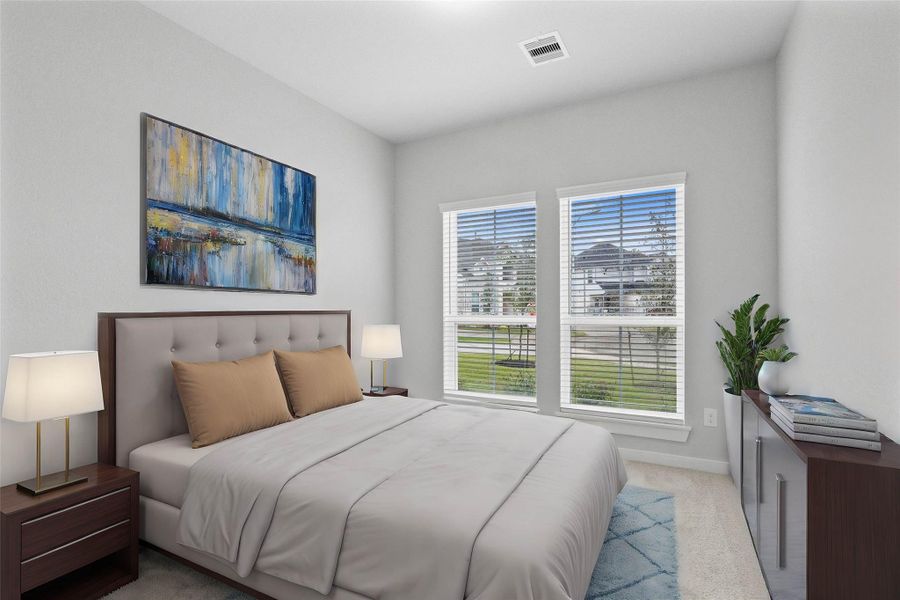 Furnished interior view inside a new home in Forest Village, Spring (Image 12).