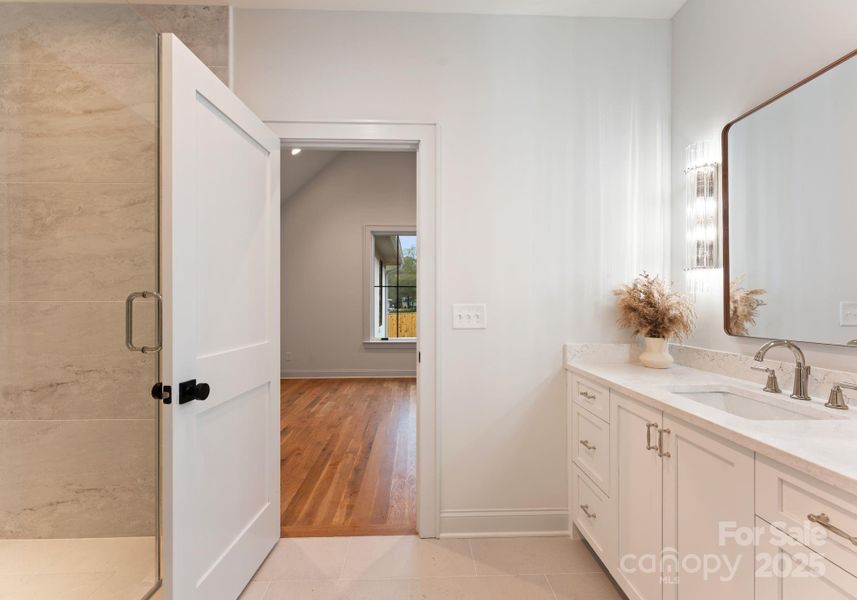 Furnished interior view inside a new home in , Charlotte (Image 39).