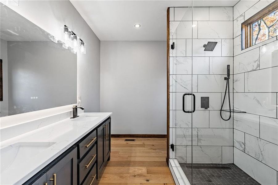 Furnished interior view inside a new home in , McCaysville (Image 16).