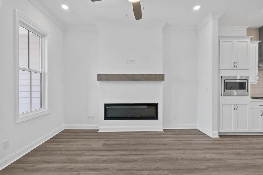 Representative unfurnished interior of a home built from the The Cascade II by The Providence Group in Waterside Condos, Peachtree Corners (Image 28).
