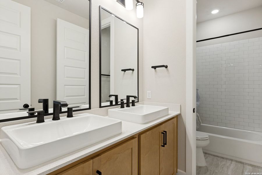 Furnished interior view inside a new home in Sunfield, Buda (Image 22). Furnished interior view inside a new home in Sunfield, Buda (Image 22).