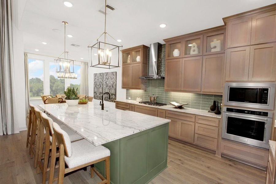 Furnished interior view inside a new home in , Georgetown (Image 5).