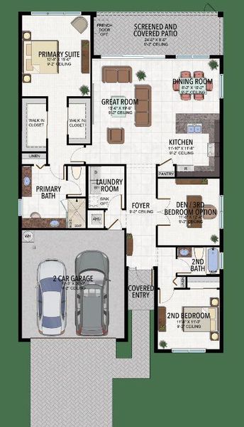 Abaco Floor Plan
