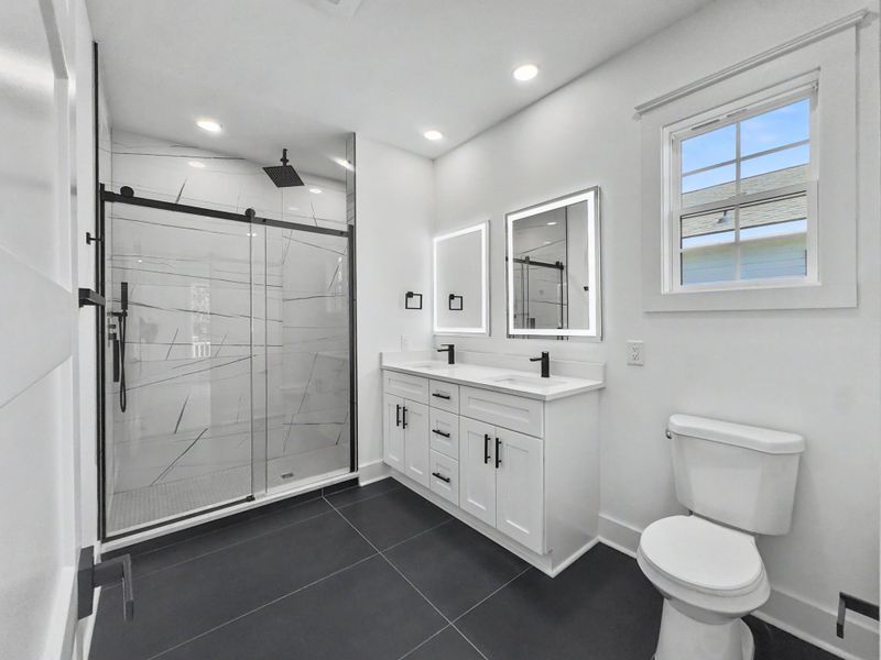 Furnished interior view inside a new home in , North Charleston (Image 8).