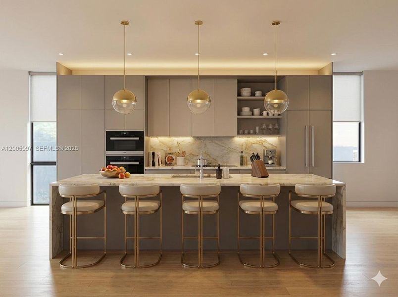 Kitchen Digitally Staged