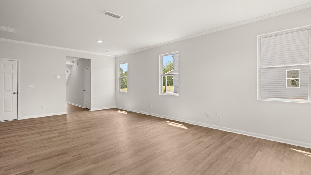 Spacious, unfurnished interior of a new home in Mableton Station, Mableton (Image 12).