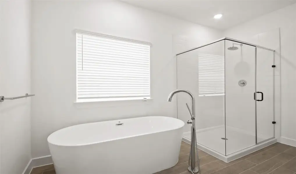 Serene primary bath (*Photo not of actual home and used for illustration purposes only.)