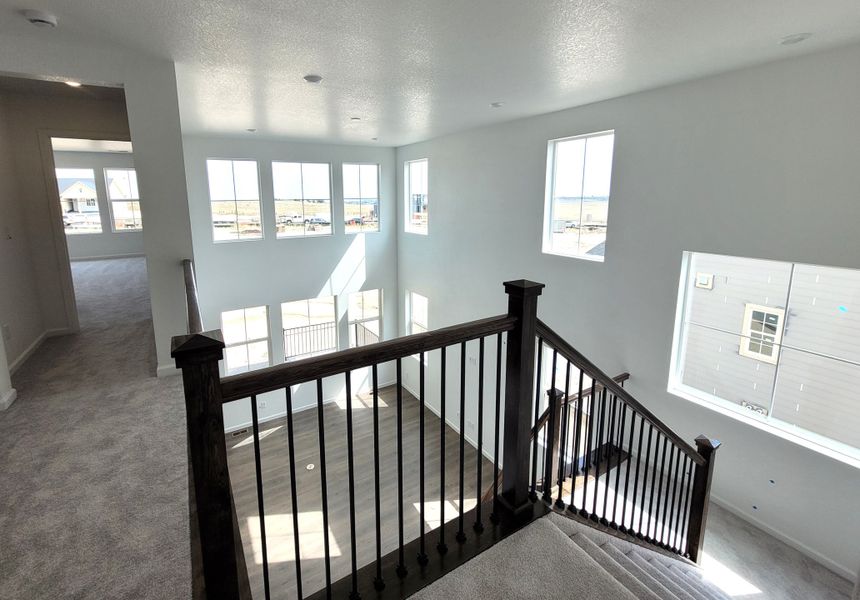 Spacious, unfurnished interior of a new home in The Town Collection at Independence, Elizabeth (Image 18).