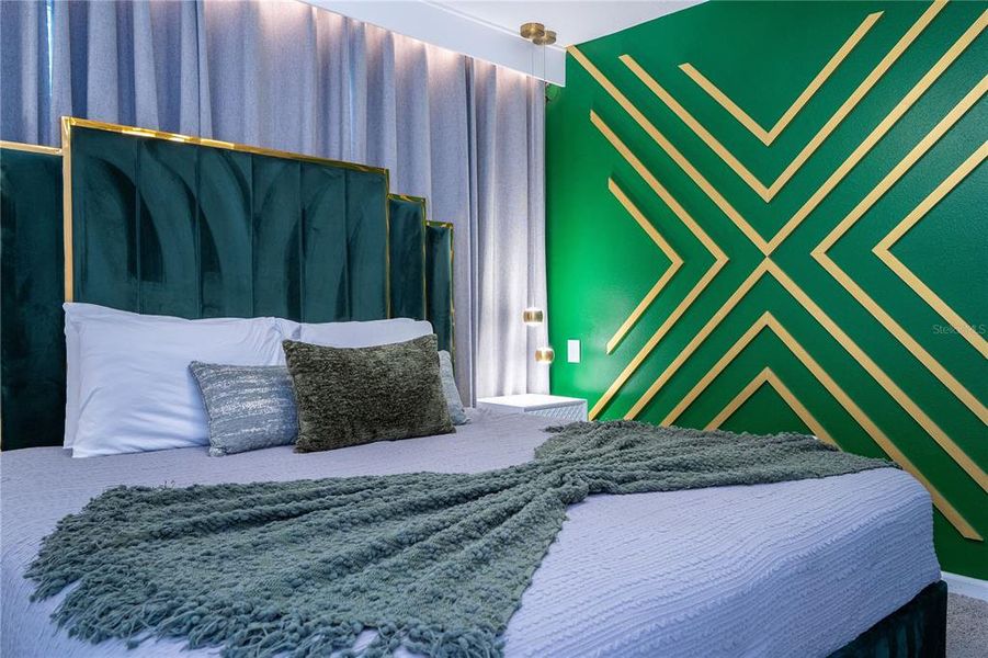 Furnished interior view inside a new home in , Kissimmee (Image 55).