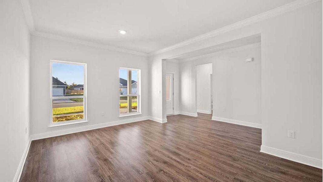 Spacious, unfurnished interior of a new home in Santa Rosa Beach Homes, Santa Rosa Beach (Image 14). Spacious, unfurnished interior of a new home in Santa Rosa Beach Homes, Santa Rosa Beach (Image 14).