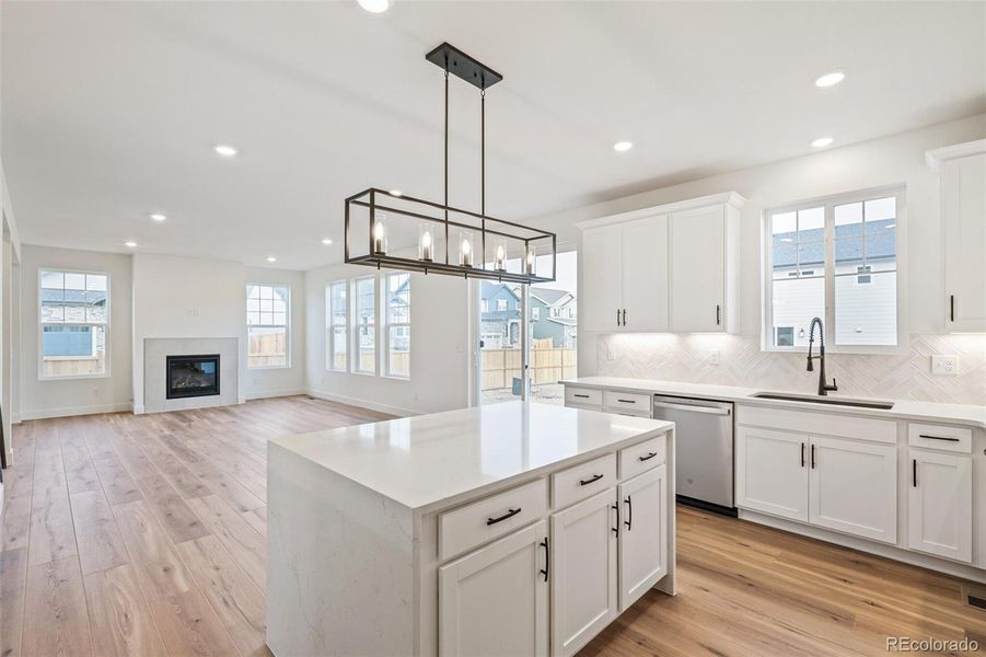 Furnished interior view inside a new home in Windsong, Thornton (Image 5).
