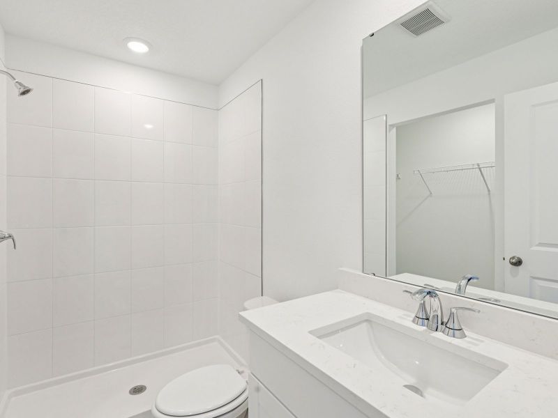 Furnished interior view inside a new home in Flagler Village - Classic Series, Palm Coast (Image 8).