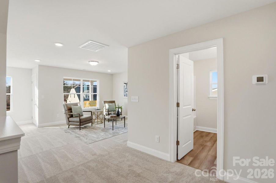 Furnished interior view inside a new home in The Meadows at Laurelbrook, Sherrills Ford (Image 16).