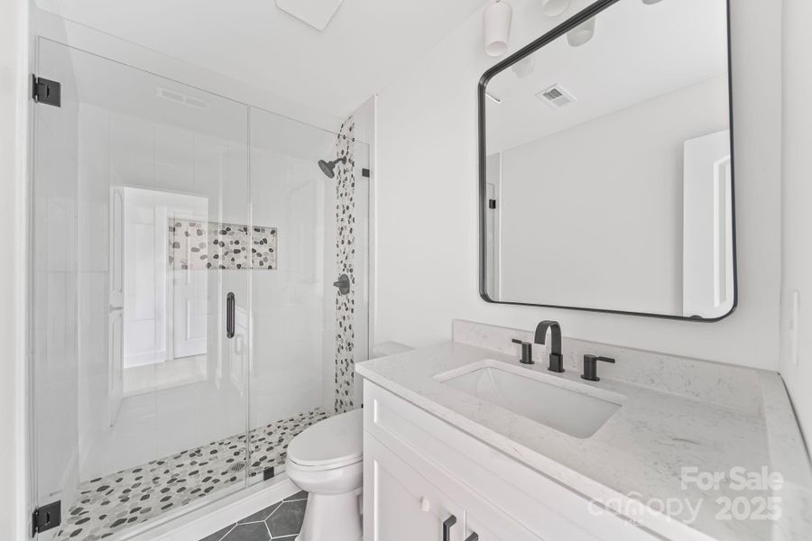 Furnished interior view inside a new home in , Kannapolis (Image 16).