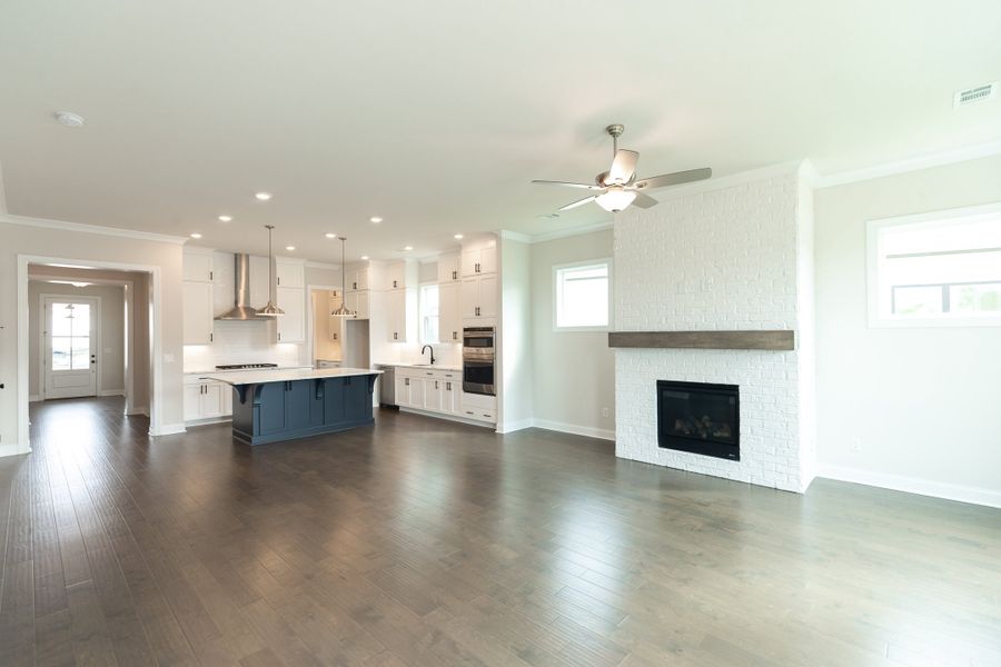 Representative unfurnished interior of a home built from the The Madilyn by The Providence Group in Waterhaven, Cumming (Image 23).