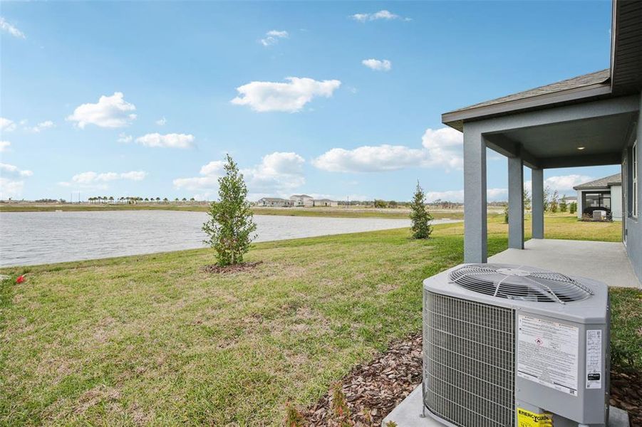 Exterior details and patio area of a home in Coasterra - Reserve Series, Palmetto (Image 26).
