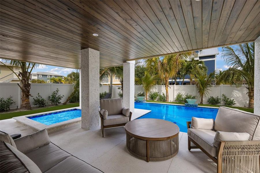 Furnished interior view inside a new home in , Bradenton Beach (Image 42).
