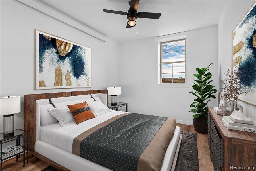 Furnished interior view inside a new home in , Westcliffe (Image 9). Furnished interior view inside a new home in , Westcliffe (Image 9).