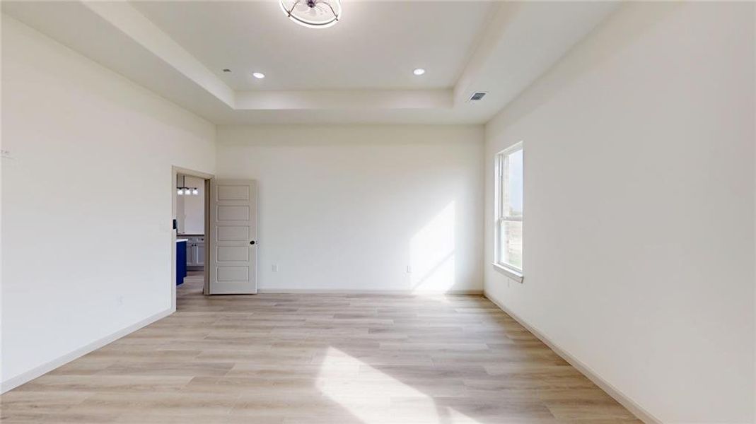 Spacious, unfurnished interior of a new home in , Point (Image 24).